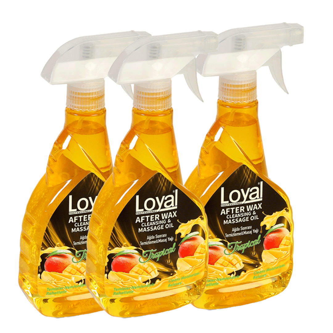 Loyal Ağda Sonrası Temizleme Ve Masaj Yağı Tropikal